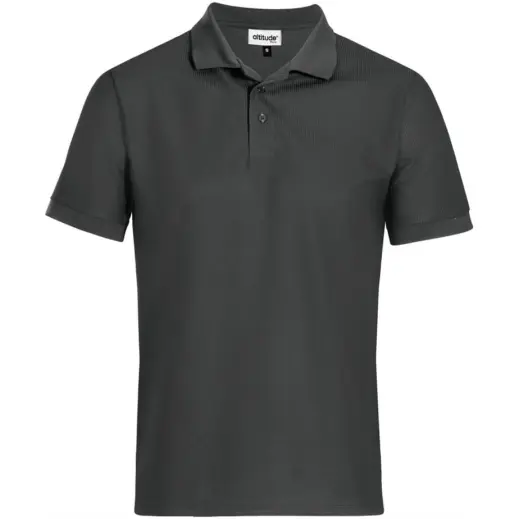 Mens Exhibit Golf Shirt Grey